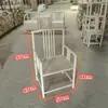 Silla de Respaldo de Peine Blanco de Madera Maciza Sillón Silla de Media Luna Silla de Respaldo de Libro de Roble Silla Begonia Madera de Rejilla Juego Completo Blanco