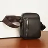 Bolso de Hombro para Hombres de Mediana Edad y Personas Mayores, Bolso de Mano de Gran Capacidad de PU para Viajes de Negocios, Bolso Cruzado para Personas Mayores