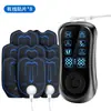 Instrumento de Pulso de Baixa e Média Frequência Transfronteiriço Ems/Tens Instrumento de Fisioterapia Instrumento de Meridianos Massageador Digital Doméstico Mini Instrumento de Eletroterapia