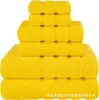 Juego de 6 Toallas Moradas 1 Toalla de Baño 1 Toalla de Mano 1 Juego de Toallas