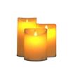 Suministro Directo de Fábrica Plástico Control Remoto Artificial Oscilante Luz de Vela Digital Led Decoración Confesión Boda Vela Grande