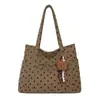 Bolso Cruzado de Lunares Dulces para Mujer 2026 Verano Nuevo de Moda Versátil Gran Capacidad Bolso de Hombro Bolso de Mano Bolso Tote