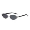 Jamie 9478 Gafas Nuevas de Marco Pequeño Personalidad Europea y Americana Moda Gafas de Sol con Marco de Metal Estilo Calle de Moda Gafas de Sol Hip Hop
