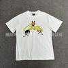 Camiseta da série Alcatraz fábrica transfronteiriça venda direta exportação explosões manga curta impressão de letras gola redonda camiseta de manga curta