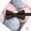Nueva pajarita de lunares para hombre, moda, ángulo plano, casual de negocios, poliéster, fabricantes de pajaritas, venta al por mayor, pajarita de rayas para hombre
