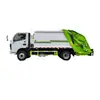 Caminhão de Lixo de Compressão Dongfeng F6 com Compartimentos Traseiros, Lixeiras Seletivas para Lixo Municipal, Caminhão de Lixo para Lixo Municipal
