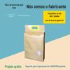 Saco plástico de papel kraft retrô à prova de umidade, saco de papel kraft com janela, saco de arroz, 5 kg de farinha, milheto, embalagem portátil