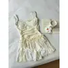 Maiô de peça única estilo resort com estampa retrô francesa, modelador, decote nas costas, valoriza a silhueta, para mulheres, puro e sedutor