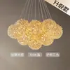Novo lustre de cristal de cabeceira de luxo leve transfronteiriço 2024, de alta qualidade, quente e romântico, para cabeceira, sala de estar, quarto, pequeno lustre de ferro