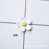 Acessórios de resina diy fresco cinco pétala flor acessórios de cabelo infantil creme caso de telefone beleza material diy