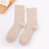 Calcetines de Invierno de Lana de Conejo para Mujer Calcetines de Media Caña Calcetines de Invierno Gruesos con Forro Polar Calcetines Casuales Cálidos para Dormir Calcetines de Lana