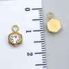 Acero Inoxidable Patrón Geométrico Colgante Hexagonal Triangular DIY Pendientes Pulsera Collar Colgante Accesorios de Joyería