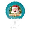 Balão de filme de alumínio de Natal Papai Noel Árvore de Natal Açúcar Presente Lâmpada Decoração Atmosfera Layout Balão de folha de alumínio