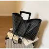 Bolso de mano simple y elegante de moda transfronteriza para mujer, bolso de hombro individual moderno para el trabajo y el día a día, bolso tote elegante de gran capacidad