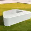Banco de piscina Huangli FRP con forma de árbol, silla grande personalizada para exteriores, parterre de flores, exhibición comercial en aeropuertos, escultura de jardín paisajístico.