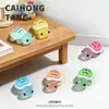 Tortuga de Resina que Brilla en la Oscuridad Juguete Caja Sorpresa Accesorios Pasador Joyería Decoraciones para Zuecos Funda de Teléfono Caja de Almacenamiento Pegatinas