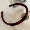 Faixa de Cabelo Estampada para Mulheres, Acessório de Cabelo Versátil e Estiloso, Faixa de Tecido para Sair, Faixa de Cabelo Fina, Acessório de Cabelo para Topete