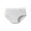 Ropa interior de algodón suave recién impresa para mujer, hipoalergénica y transpirable, antibacteriana 10A, entrepierna extendida, estilo pastoral, ropa interior 100% algodón para niña
