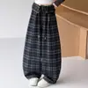 Pantalones de Cuadros para Niña Otoño 2026 Nuevos Elegantes Pantalones para Niños Ropa de Abrigo Niños Grandes Niñas Ropa de Otoño Pantalones Deportivos