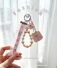 Lindo Llavero de Dopamina DIY con Forma de Gotita, Colgante de Cadena para Teléfono Estilo Ins, Accesorio Creativo de Nicho