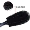 Cepillo profesional para ruedas de coche, herramientas de lavado de coches, cepillo para neumáticos, cepillo de pelo suave, cepillo pequeño para limpieza de coches, cepillo de anillo de acero, suministros de limpieza