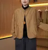 Dropshipping 2026 Primavera Nueva Moda Chic Chaqueta Casual Corta para Mujer Reductora de Edad Versátil Casual Pequeña