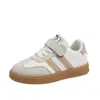 Zapatillas deportivas para niños 2024 nuevo otoño niños suela blanda antideslizantes zapatos de skate niñas zapatos de entrenamiento alemanes transpirables zapatitos blancos de moda