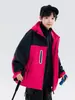 Chaqueta exterior 3 en 1 a prueba de viento e impermeable para niños y niñas para otoño e invierno, adecuada para senderismo y esquí