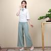 Baño de pies de belleza estilo antiguo ropa de trabajo uniforme de trabajador de la salud ropa de trabajo de arte del té de alta gama ropa de técnico de masajes ropa para masajes de pies ropa para el cuidado de la salud