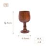 Copa de Acacia Haya estilo japonés restaurante bar copa de vino tinto y blanco madera maciza copa de vino de madera venta al por mayor