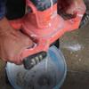 Misturador elétrico 110V industrial Misturador padrão americano Massa de tinta de alta potência Massa em pó máquina de cinzas de cimento de concreto