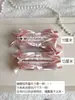 Kumooii*Qian Xue Li*Pinza de Plátano con Lazo de Lunares Dulces Hecho a Mano Estilo Japonés
