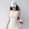 Saia de Tênis Esportiva Nova Feminina para Corrida Profissional Badminton Yoga Conjunto de Colete de Golfe Estilo Garota Popular