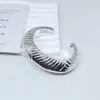 Nuevo brazalete geométrico irregular CCB dorado y plateado transfronterizo europeo y americano, traje de brazaletes de joyería exagerada con personalidad hip-hop para mujer