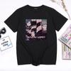 Série Batalha de Feitiços Manga Curta Novo Casal Estudante Gola Redonda Manga Curta Camiseta Anime