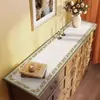 Alfombrilla Impermeable y a Prueba de Aceite para Encimera de Zapatería Americana Sin Lavado Cubierta para Mesa de Mueble de TV Toalla de Cubierta para Aparador Tela Cubierta