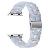 Resina Natural Adecuada para S11/12 Apple Iwatch345678910 Correa de Reloj Ultra Transparente de Tres Piezas