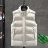 Chaleco Engrosado Nuevo Otoño e Invierno 2026 para Hombre, Informal de Moda con Cuello Alto, Chaleco de Hombre Cálido y Versátil