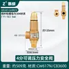 Calentador de Agua Eléctrico Haier Midea Tubería de Agua Válvula de Alivio de Presión Automática Válvula de Seguridad Caldera Tanque de Gas Compresor de Aire Vapor de Escape