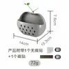 Cesta de armazenamento magnética Apple em estoque para geladeira de cozinha, cesta de armazenamento de parede, cesta de armazenamento com drenagem para banheiro, atacado criativo