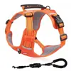 Arnés anti-escape con correa para Corgis y Shiba Inus, chaleco reflectante para pasear perros, correa anti-tirones para perros