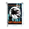 Bandeira de Jardim de Halloween Atacado Amazon Estilo Quente Temu Dropshipping Bandeira Pendurada de Caveira Atmosfera de Festa Bandeira de Jardim