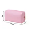 Bolsa de maquillaje PU transfronteriza gran capacidad estilo ins alto valor para mujer bolsa de almacenamiento de cosméticos de alta gama portátil para viaje