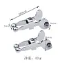 Productos para Adultos Pinza Redonda de Bola Pinza para Pezón de Pez Dorado Acero Inoxidable 304 Juguete Sexual para Senos de Acero Inoxidable Pinza Sexi Sm