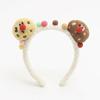 Diadema de oso de fresa para mujer Nueva 2023 diadema color pitaya diadema de felpa banda para el cabello para lavado de cara banda para el cabello de presión