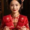 2026 Nuevo Estilo Sobres Rojos Modificados para Bodas y Compromisos con Diseño de Alta Gama y Paquetes Rojos de Boda Creativos para Dinero de Regalo