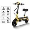 Patinete Elétrico Veículo Elétrico Dobrável Veículo de Commute de Duas Rodas Veículo Pequeno Bicicleta Elétrica Mini Pessoal para Adultos