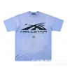 Comercio Transfronterizo Estilo Verano Marca Americana de Moda Hell Hell Star Camiseta de Manga Corta Holgada para Parejas Hombres y Mujeres