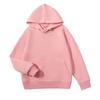 Suéter das crianças pescoço redondo cor sólida meninos e meninas sportswear casual pullover camisa de fundo outono e inverno novo top de roupas infantis