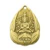 Ocho Budas Guardianes Divinos Amuletos Aleación Colgante de Buda del Zodiaco Moneda de los Cinco Emperadores Llavero Accesorios Venta al por Mayor Estilo Antiguo